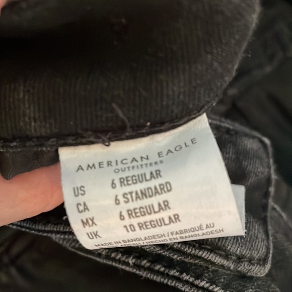 American Eagle Black Jeggings - Picture 6 of 11